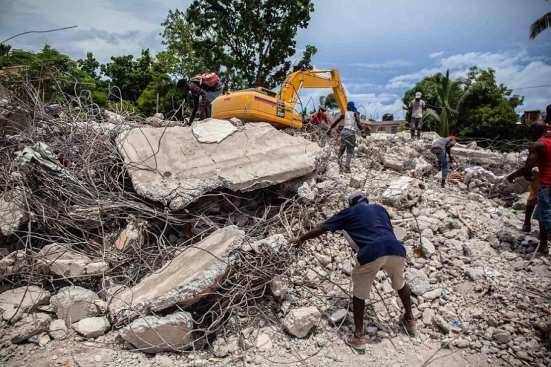 Броят на потвърдените жертви от разрушителното земетресение в Хаити през