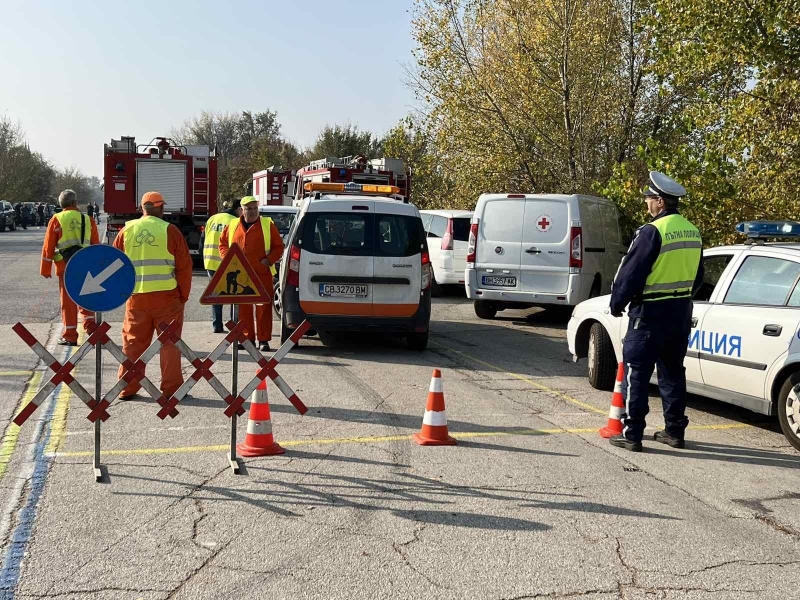 Днес на международен път Е 79 във видинската Южна промишлена зона