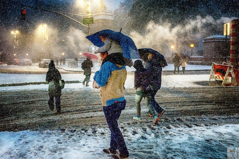 Арктически студ скова голяма част от САЩ от Средния