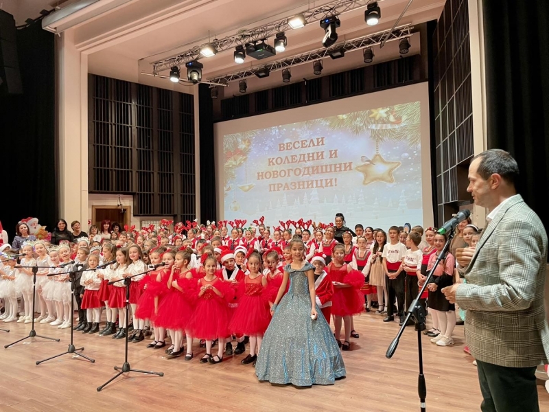 Снощи се проведе третият концерт на възпитаници на детски ясли