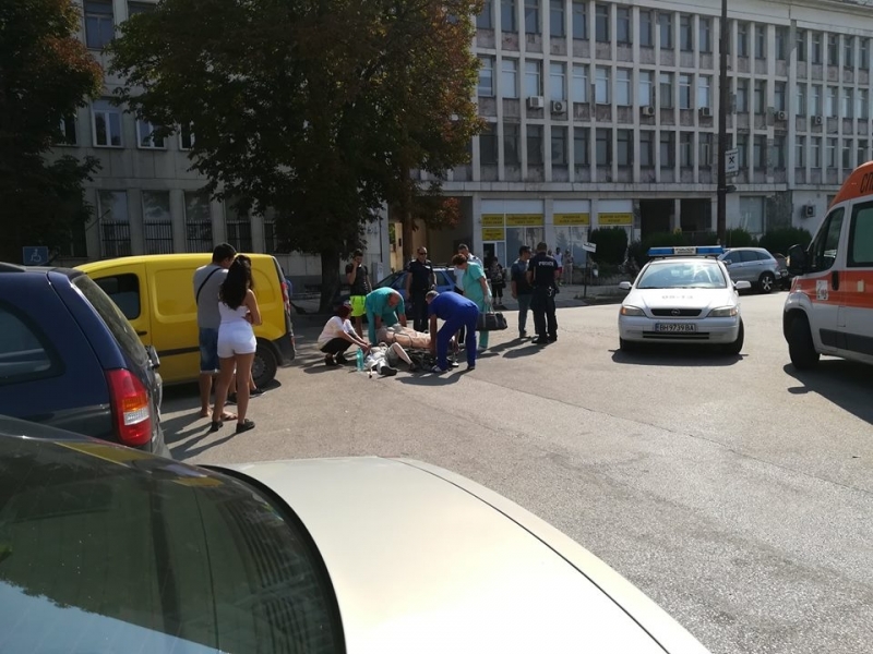 Кола помете пешеходец във Врачанско това съобщиха от пресцентъра на