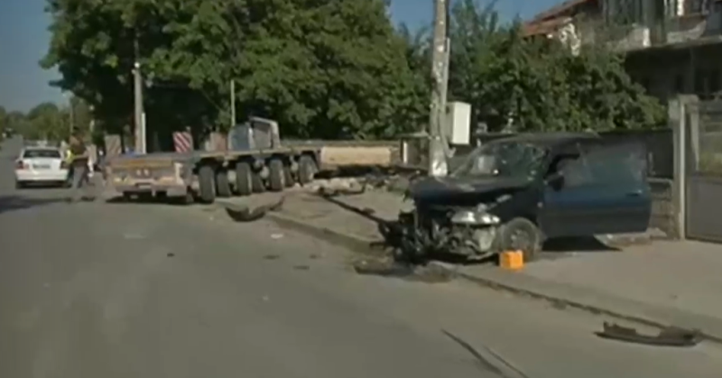 ТИР се вряза в къща в горнооряховското село Драганово предава NOVA