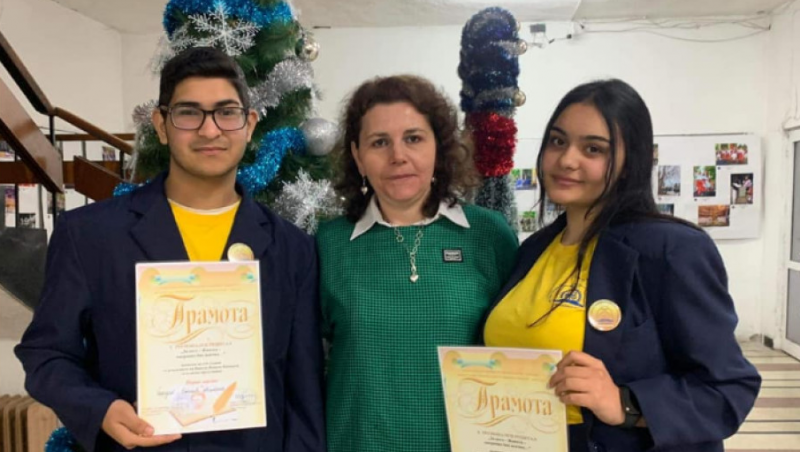 Единайсетокласникът Йордан Атанасов от Професионалната гимназия по транспорт Владимир Минчев