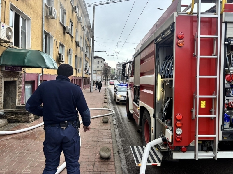 От полицията излязоха с информация за пожара в Окръжната следствена