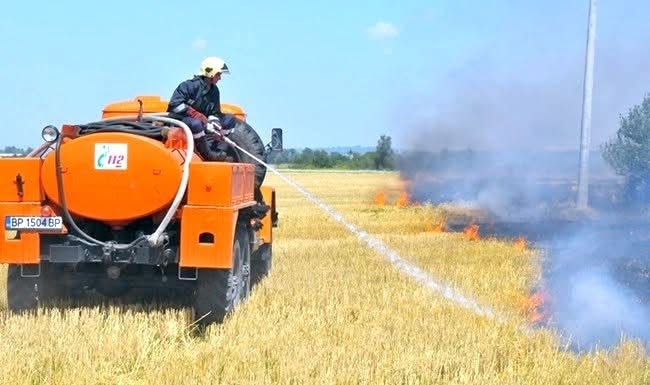 Във връзка с жътвената кампания и летния пожароопасен сезон на