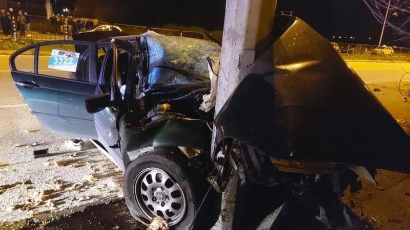 Пътният инцидент е станал снощи малко след полунощ На спешния