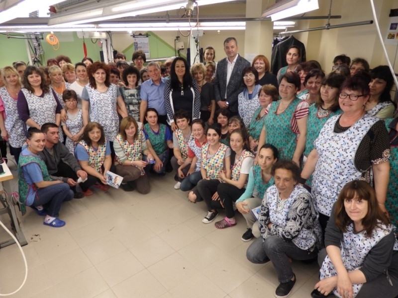 Последните дни посещаваме фирми които са на европейско ниво и