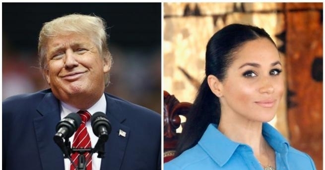 Американският президент Доналд Тръмп заяви че съпругата на британския принц