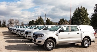 Девет нови мобилни технически работилници осигури МВР за поддръжка на