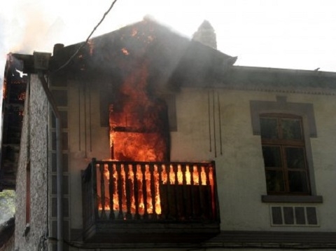 На 1 февруари малко преди 5 часа възникнал пожар в