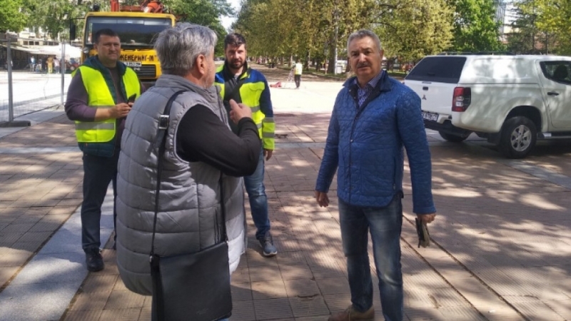 В Монтана стартира ремонтът на централния площад Жеравица Последната реконструкция е