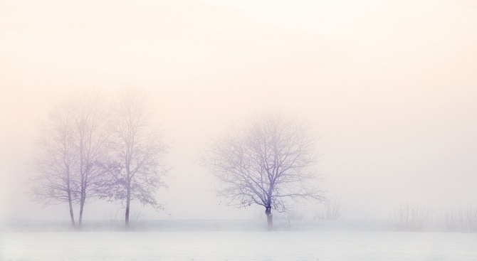 Част от Централна Гърция осъмна под снежна покривка за