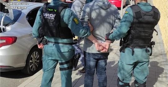 След ареста в испанските медии се появи видеозапис показващ начина