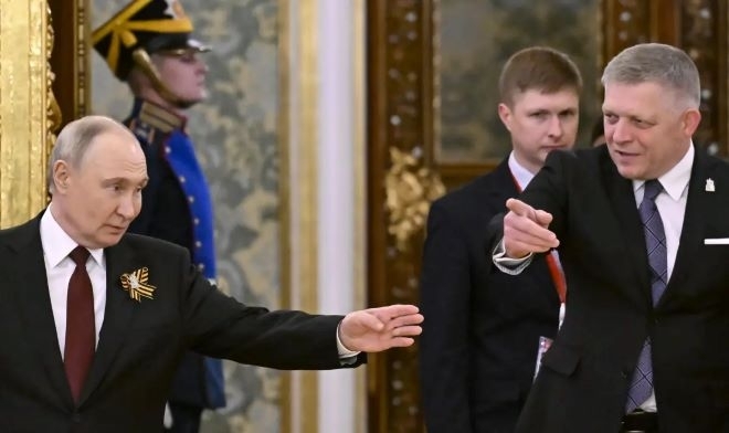 Премиерът на Словакия Роберт Фицо заяви днес че ако Украйна