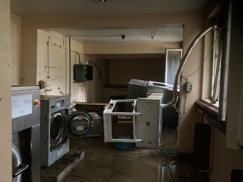 Големи щети е нанесъл потопът в Берковица и на болницата