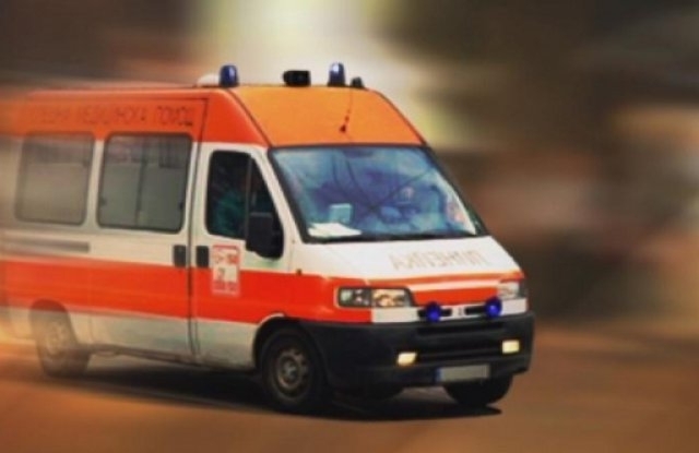 От най високата част на надлеза в Бургас преминаващ покрай бул