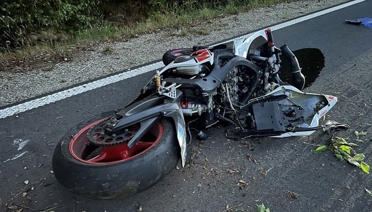 Моторист пострада в катастрофа във Врачанско съобщиха от МВР в