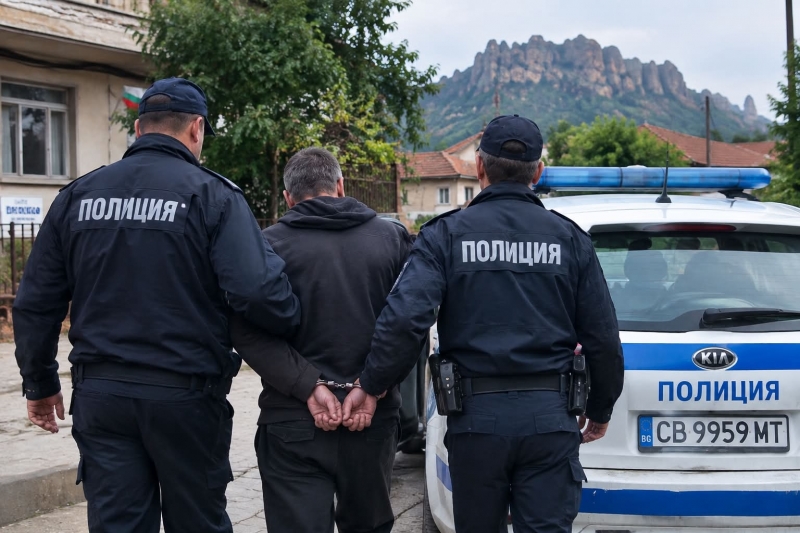 Ужас във Видинско! Мъж заплаши майка си и брат си с убийство, тикнаха го в ареста
