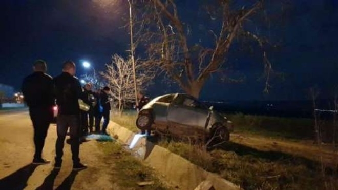 Тежък пътен инцидент е станал тази нощ по пътя между