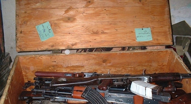 Гръцката полиция е задържала на о в Крит камион в който