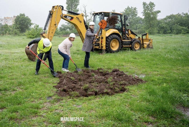 Със символична първа копка бе поставено началото на строителството на