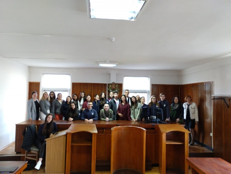 Лекция от Образователната програма Съдебната власт – информиран избор и