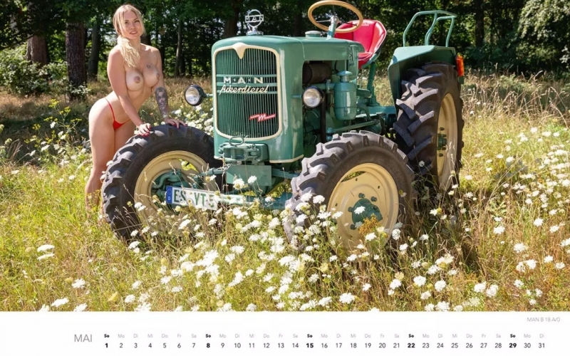 Класическият календар Мечтата на младия фермер 2022 показва селския живот