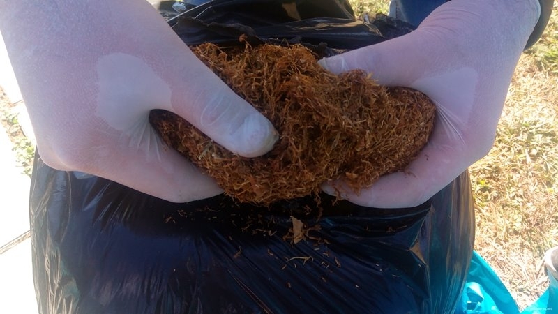 Служители на реда са намерили незаконен тютюн в къща в