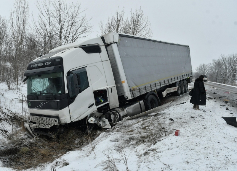 Катастрофа затвори околовръстното на Монтана научи агенция BulNews Пътният инцидент е