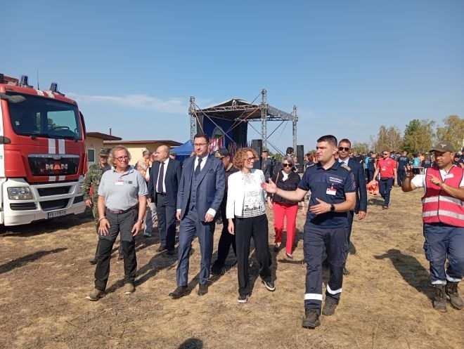 Монтана е домакин на Международно учение за управление при извънредни ситуации /снимки/