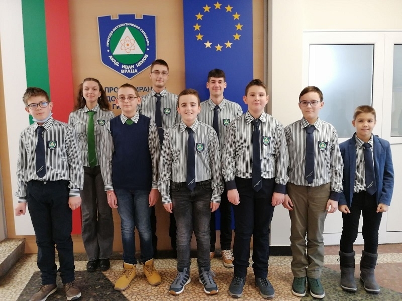 Ученици от ППМГ Акад Иван Ценов Враца завоюваха призовите места във