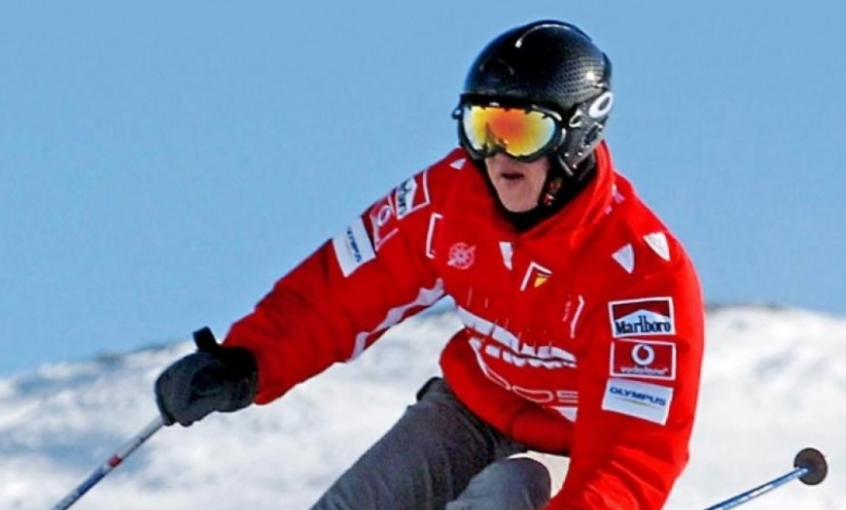 Видеозапис от ужасяващия инцидент с падането на Михаел Шумaхер при