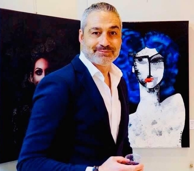 Популярният художник Красимир Митев който живее и твори в Испания