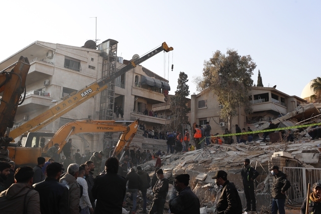 Няколко израелски ракети удариха района Кафр Суса в сирийската столица