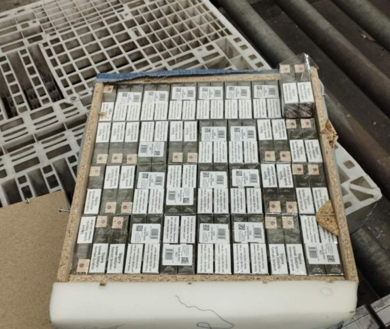 245 800 къса контрабандни цигари откриха митническите служители на Капитан