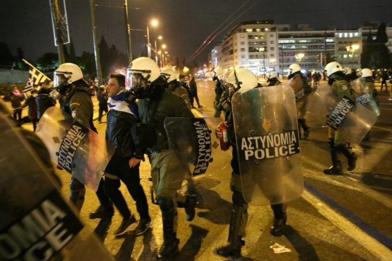 Гръцката полиция задържа 133 души заради прояви на насилие по