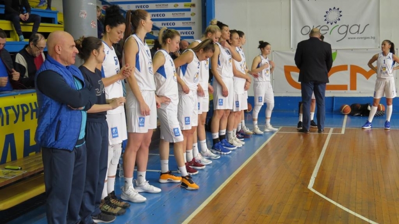 Баскетболистките на Монтана приключиха с победа 2019 година В среща