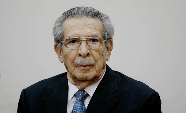 Бившият диктатор на Гватемала Ефраин Риос Монт, който управляваше по