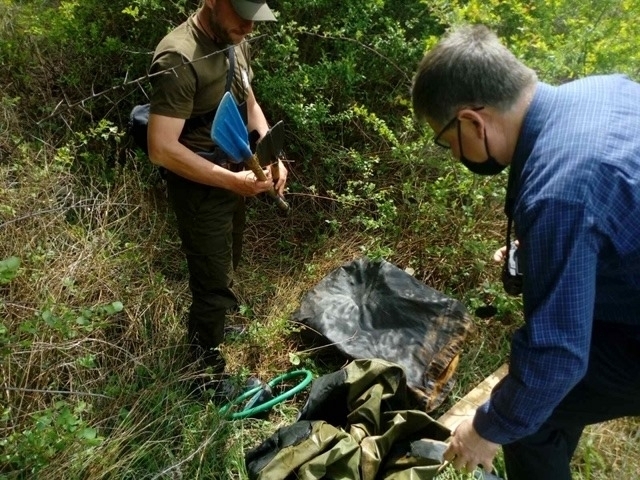 По време на проверка в землището на Монтана в посока