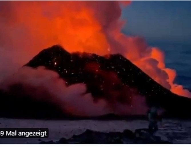 Вулкан изригна на полуостров Камчатка в Русия съобщиха в туитър