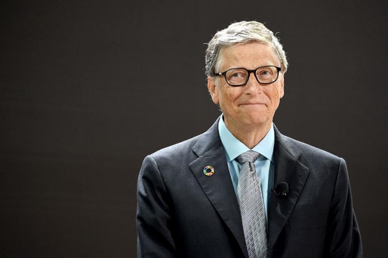 Съоснователят на Майкрософт Бил Гейтс заяви че е дал положителен