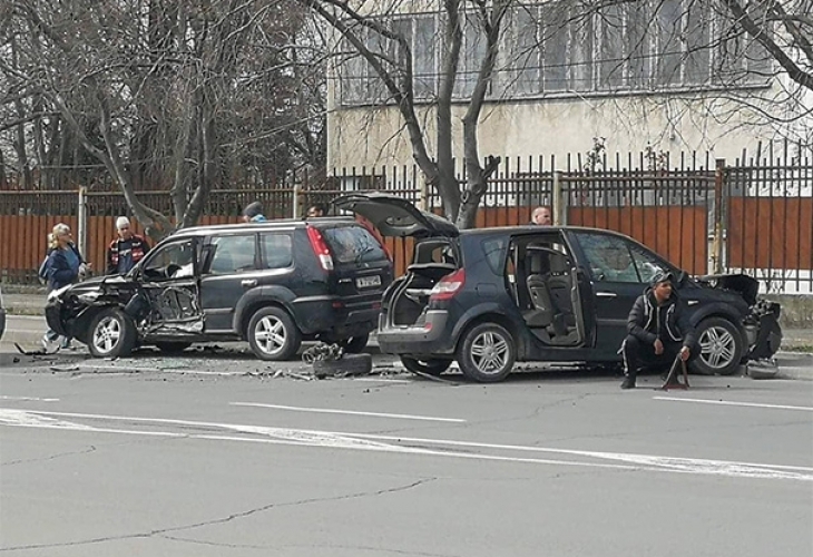 Зверско меле е станало рпеди броени минути на бургаската ул