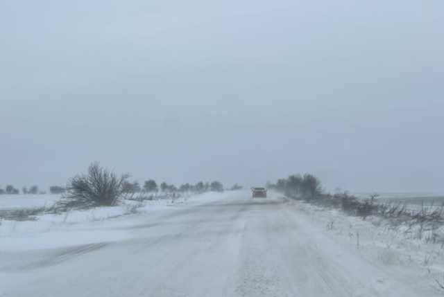 Най много сняг днес е натрупал в Бяла Слатина съобщават