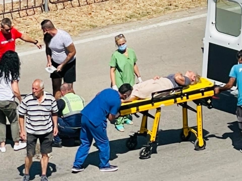 Джип е блъснал пешеходка в Монтана съобщиха от областната дирекция