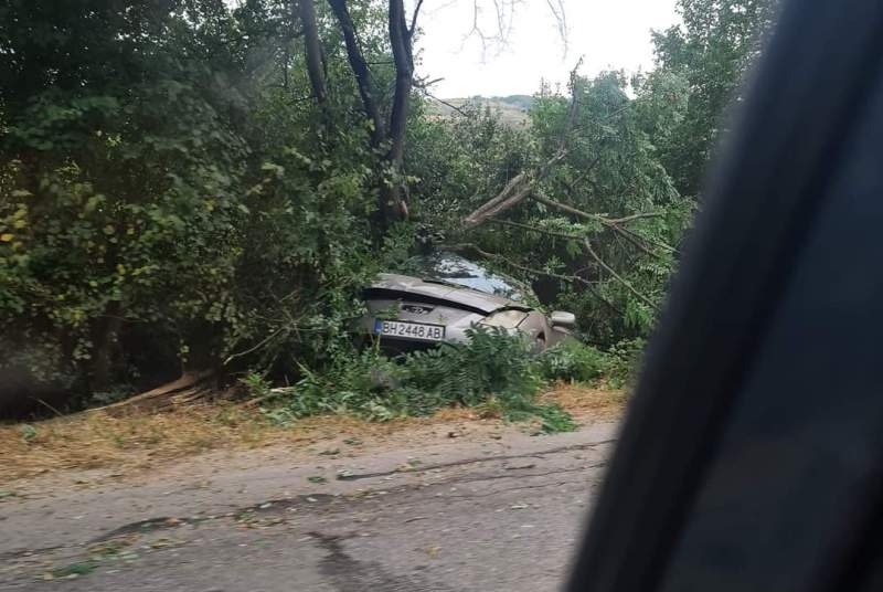 Кола катастрофира във Видинско научи агенция BulNews Инцидентът е станал около