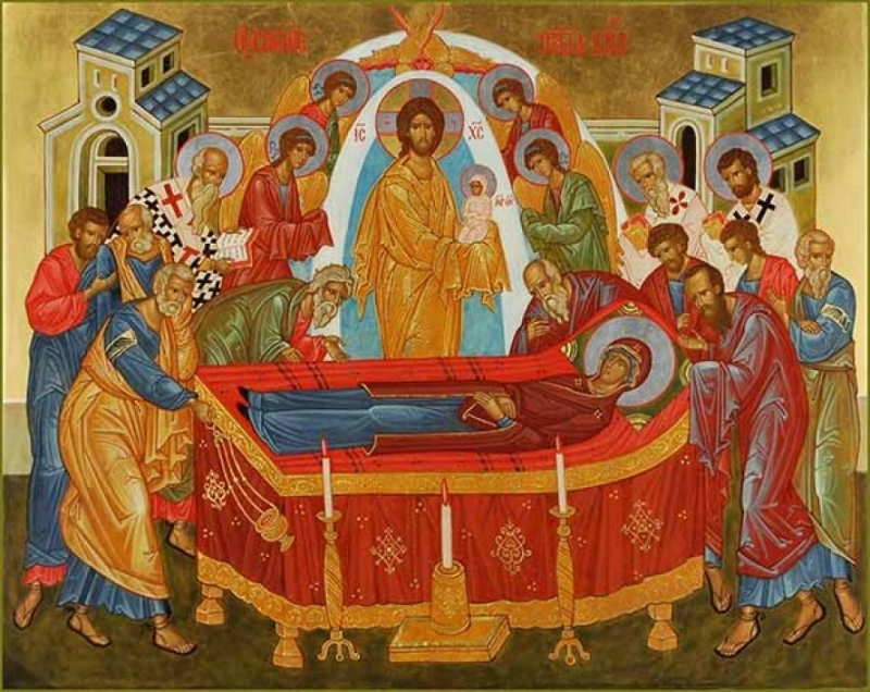 Днес църквата чества Успение Богородично моментът в който Пресветата