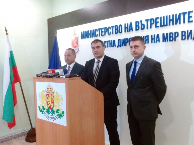 Служителите на ОД на МВР Видин които предотвратиха палежа