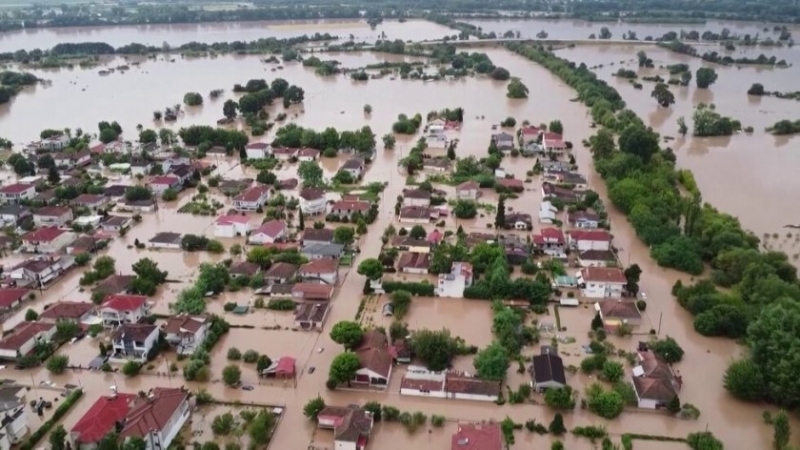 Критична и тежка нощ за Централна Гърция където за втори