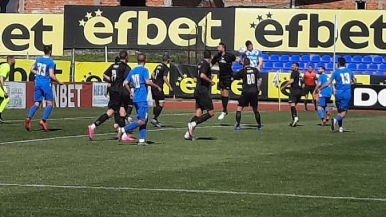 Монтана и Спортист Своге завършиха наравно 0 0 в контролна среща