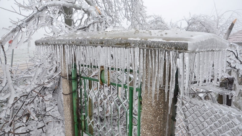 Най студено тази нощ е било във вълчедръмското село Бъзовец Там